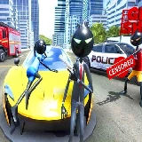 Amazing Crime Strange Stickman Rope Vice Vegas