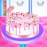 Cherry Blossom Cake Cooking - Food Game