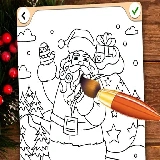 Christmas Coloring Game