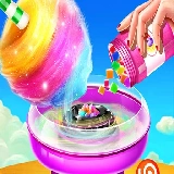 Cotton candy cooking