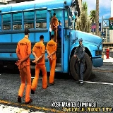 Police Bus Parking Game 3D