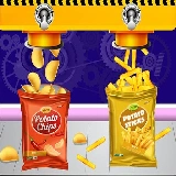 Potato Chips Factory Games For Kids