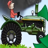 Tractor Driving Hill Climb 2D